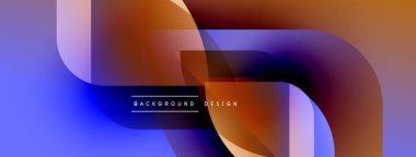 Soyut sıvı şekiller harmanlanarak canlı renk değişimleri yaratır. Modern tasarım dinamik hareketi, pürüzsüz geçişleri çağrıştırıyor.