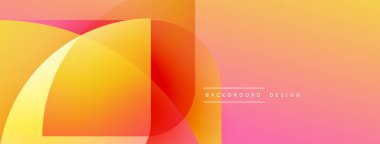 Soyut gradyanlar örtüşüyor, sıcak renk geçişleri yaratıyor. Yumuşak şekiller hareketi, modern estetiği akla getiriyor. Mevcut en küçük metin.