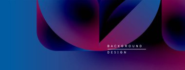 Soyut sıvı şekilleri canlı mavileri, morları, pembeleri harmanlıyor. Gradyan renkler dinamik görsel efekt yaratır. Metin arkaplan tasarımı okur.