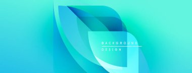 Soyut sıvı şekiller, canlı turkuaz renkler, modern tasarım. Gradyan karışımları dinamik görsel efekt yaratır. Metin arkaplan tasarımı okur.