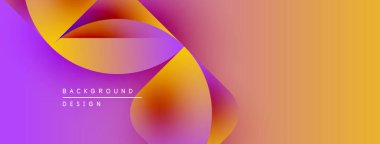 Soyut sıvı şekilleri canlı mor, turuncu renkleri harmanlıyor. Gradyan arka plan dinamik görsel efekt yaratır. Metin arkaplan tasarımı okur.