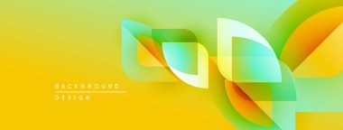 Soyut sarı arkaplan dalgalı şekiller, gradyanlar. Modern tasarım elementleri dinamik görsel efekt yaratır. Yumuşak geçişler, canlı renkler.