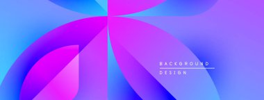 Soyut sıvı şekilleri canlı mavileri, morları harmanlıyor. Modern tasarım enerjiyi ve hareketi çağrıştırıyor. Metin arkaplan tasarımı okur.