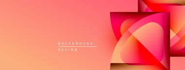 Soyut tasarım canlı gradyanlar, akışkan şekiller, sıcak renk paleti içerir. Arka planlar ve sunumlar için modern estetik.