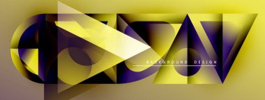 Soyut geometrik şekiller, sarı eğimler, koyu mor aksanlar. Arka planlar ve sunumlar için modern tasarım öğesi. Minimalist stil.