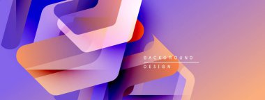 Soyut akışkan şekiller, canlı mor, turuncu renkler. Modern tasarım, gradyan arka plan, dinamik kompozisyon. Yumuşak eğriler görsel ilgi yaratır.