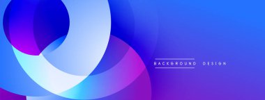 Soyut sıvı şekilleri, canlı mavi mor gradyan. Arka planlar, afişler, sunumlar için modern tasarım unsuru. Yumuşak geçişler, dinamik kompozisyon.