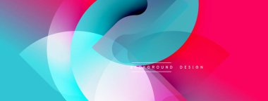 Soyut sıvı şekilleri örtüşür ve canlı renk değişimleri yaratır. Pembe, mavi, turkuaz karışımı pürüzsüz. Modern tasarım ögesi.