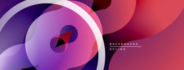 Soyut sıvı şekilleri, canlı gradyanlar. Mor, pembe, kırmızı renkler kusursuz bir şekilde harmanlanır. Arka planlar için modern tasarım ögesi.
