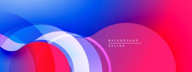 Soyut sıvı şekiller, canlı renkler düzgün bir şekilde harmanlanır. Modern tasarım, dinamik kompozisyon, arka planlar için mükemmel..