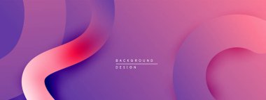 Soyut sıvı şekilleri, canlı gradyanlar. Mor, pembe, kırmızı renkler modern arka plan tasarımı yaratır. Yumuşak geçişler, dinamik kompozisyon.