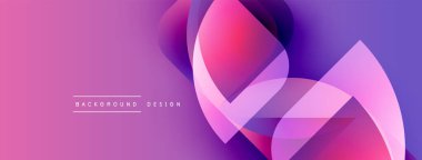 Soyut sıvı şekiller, canlı pembeler, morlar modern arka plan yaratır. Gradyan renkler pürüzsüz, dinamik bileşim.