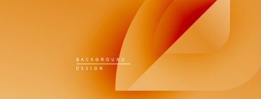 Soyut turuncu arka plan. Pürüzsüz gradyanlar akışkan şekiller, modern tasarım elementleri yaratır. Minimalist estetik, sıcak tonlarda sunar.