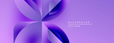 Soyut mor tasarım akışkan şekiller, gradyanlar içerir. Modern estetik, arka planlar ve sunumlar için uygun. Minimalist, dinamik kompozisyon.