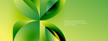 Soyut yeşil tasarım akışkan şekiller, gradyanlar içerir. Çeşitli dijital projeler için modern arkaplan uygun. Temiz, canlı estetik..
