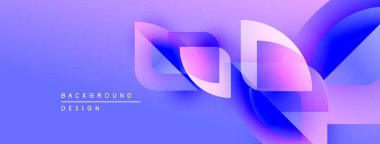 Soyut akışkan şekiller, canlı mavi gradyanlar, modern tasarım elementleri. Arka plan dinamik hareket, pürüzsüz geçişler öneriyor.