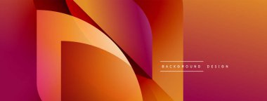 Soyut gradyan tasarımı. Sıcak renkler karışıyor, dinamik şekiller yaratıyor. Arka planlar, pankartlar, sunumlar için modern estetik.