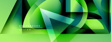 Soyut yeşil tasarım akış şekilleri, gradyanlar, dinamik bileşimler içerir. Çeşitli projeler için modern arkaplan.