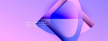 Soyut sıvı şekilleri, canlı pembeler, maviler dinamik arkaplan oluşturur. Modern tasarım elementleri hareket, derinlik.