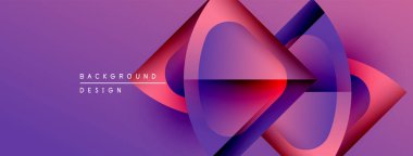 Soyut mor tasarım akışkan şekiller içerir. Gradyan renkler dinamik görsel efekt yaratır. Projeler için modern arkaplan ögesi.