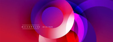 Soyut canlı katmanlar dinamik görsel efekt yaratır. Pembe, mor, kırmızı renkler düzgün bir şekilde harmanlanır. Arka planlar için modern tasarım ögesi.