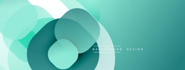 Soyut deniz mavisi arka plan özellikleri üst üste binerek dinamik görsel efekt yaratır. Yumuşak eğimler derinliği ve modern estetiği arttırır.