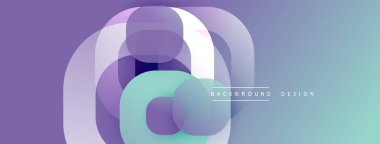 Soyut akışkan şekiller, mor renkler deniz mavisi rengine karışıyor. Arka planlar ve sunumlar için modern tasarım öğesi. Minimalist estetik.