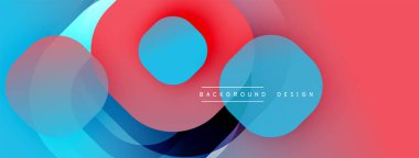 Soyut sıvı şekiller, canlı renklerin karışımı. Dinamik kompozisyon modern görsel deneyim yaratır. Yumuşak eğimler, çakışan biçimler.