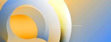 Soyut katmanlı şekiller, gradyanlar yumuşak görsel akış yaratır. Minimalist tasarım, sıcak ve serin tonlar kusursuz bir şekilde harmanlanır. Modern estetik.