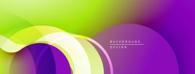 Soyut renkli dalgalar, pürüzsüz eğimler. Modern tasarım ögesi, canlı renkler, dinamik kompozisyon. Projeler için mükemmel arkaplan.