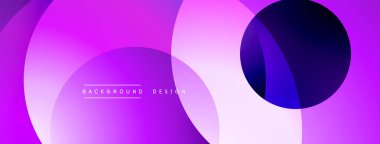 Soyut arkaplan özellikleri üst üste biniyor. Gözlükler koyu mordan açık pembeye kadar değişir. Metin elementli minimalist tasarım.