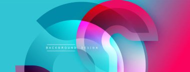 Soyut sıvı şekilleri örtüşür ve canlı renk değişimleri yaratır. Turkuaz, pembe, mavi renkler tasarımda baskın. Modern estetik.