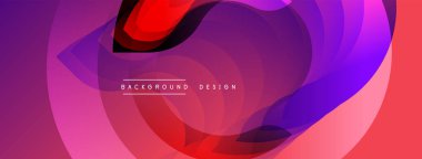 Soyut sıvı şekiller, canlı renklerin karışımı. Dinamik bileşim modern görsel etki yaratır. Arkaplan tasarımı ögesi.