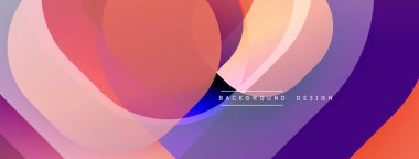 Soyut sıvı şekiller harmanlanarak canlı mor, turuncu ve pembe renkler yaratır. Arkaplan ve sunumlar için modern tasarım ögesi.