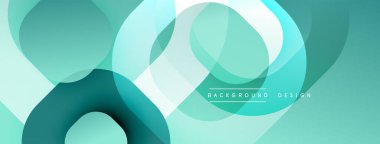 Soyut deniz mavisi şekilleri üst üste binerek dinamik bileşim oluşturuyor. Yumuşak eğimler derinliği, modern estetiği akla getiriyor. Mevcut en küçük metin.