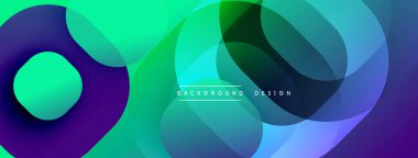 Soyut sıvı şekiller, canlı renklerin karışımı. Modern tasarım, dinamik kompozisyon, pürüzsüz gradyanlar görsel ilgi yaratır. Arkaplan ögeleri hareket önerir.