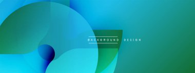 Soyut sıvı şekilleri, mavi yeşil gradyan. Modern tasarım ögesi, dijital projeler için arkaplan dokusu. Minimalist estetik.