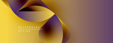 Soyut sarı, mor renkler akışkan şekiller oluşturur. Metin arka plan tasarımı okur. Modern estetik, pürüzsüz geçişler, canlı renkler.
