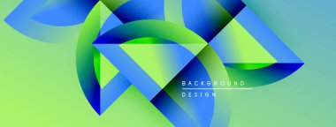 Soyut geometrik şekiller canlı maviler, yeşiller, sarılar harmanlarlar. Modern tasarım dinamik görsel deneyim yaratır. Arkaplan metni arkaplan tasarımı okur.