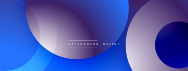 Soyut sıvı şekilleri, mavi mor gradyan. Modern tasarım ögesi, arkaplan dokusu, pürüzsüz geçişler, basit kompozisyon.