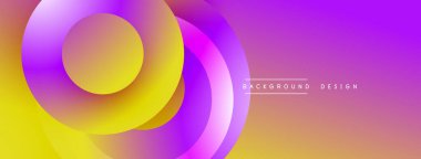 Soyut sıvı şekilleri, canlı gradyanlar. Sarı, turuncu, mor renkler kusursuz bir şekilde harmanlanır. Arka planlar için modern tasarım ögesi.