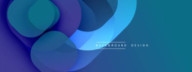 Soyut sıvı şekilleri, mavi mor gradyanlar. Modern tasarım öğesi, dinamik kompozisyon, pürüzsüz geçişler. Arkaplan dokusu, canlı renkler.