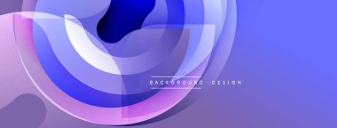 Soyut akışkan şekiller, mor renkler, modern tasarım. Gradyan katmanlar dinamik görsel efekt yaratır. Projeler için arkaplan ögesi.