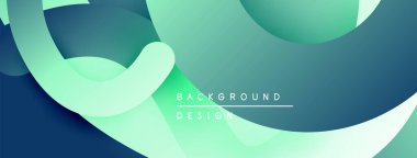 Soyut arkaplan özellikleri üst üste biniyor. Yumuşak deniz mavisi, nane rengi akıcı, modern tasarım yaratır. Minimalist estetik, temiz çizgiler mevcut.