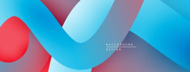Soyut sıvı şekiller, canlı renkler, modern tasarım. Pürüzsüz gradyanlar dinamik bileşim oluşturur. Arkaplan yenilik ve enerji öneriyor.