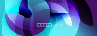 Soyut sıvı şekiller, canlı maviler, morlar modern arka plan yaratır. Metin arka plan tasarımı okur. Yumuşak eğimler, dinamik bileşimler.