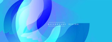 Soyut mavi tasarım akışkan şekiller, gradyanlar içerir. Modern arka plan dijital projeler ve sunumlar için mükemmel. Canlı, dinamik bileşim.