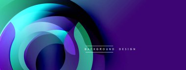 Soyut sıvı şekiller, canlı renklerin karışımı. Modern tasarım, mor, deniz mavisi renkleri dinamik bir arkaplan yaratır. Yumuşak eğimler, zarif kompozisyon.