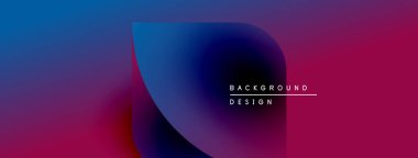 Soyut eğim arkaplanı. Mavi, mor, pembe renkler düzgün bir şekilde harmanlanır. Metin element arkaplan tasarımlı minimalist tasarım. Modern estetik.