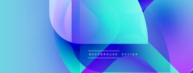 Soyut akışkan şekiller, canlı mavi mor gradyanlar. Modern tasarım, pürüzsüz geçişler, dinamik kompozisyon. Dijital projeler için arkaplan ögesi.
